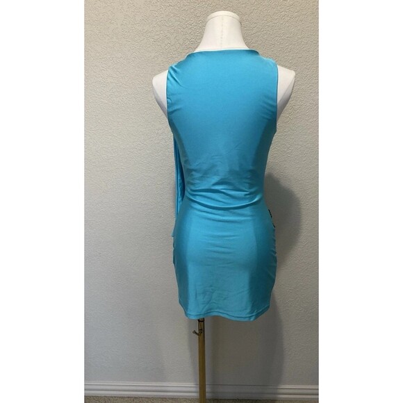 Missguided, Women’s, Bodycon Dress, Ruched, Attached Tie, Size: XS/S - Picture 3 of 4